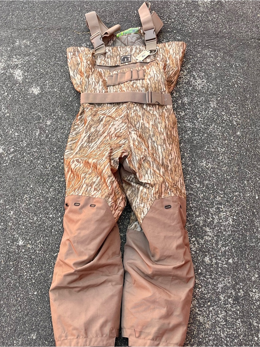 Gator Waders Shield Insulated Waders in the Mossy Oak Original Bottomland camo